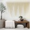 Large Macramé Wall Hanging – 57" W x 41" L Boho Yarn Art Tapestry, Handcrafted Fiber Wall Décor for Bedroom, Living Room, or Headboard Display – Modern Bohemian Home Art
